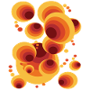Abstract Gradient Polka Dots