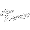 Line Dancing groovy handwriting