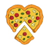 Heart Shaped Pizza