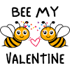 Saint-Valentin - Bee My Valentine