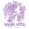 Cancer Witch Lavender Cancer Awareness