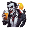 Vampire / Dracula / Bloodsucker / Halloween / Myth