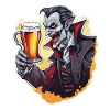 Vampire / Dracula / Bloodsucker / Halloween / Myth