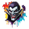 Vampire / Dracula / Bloodsucker / Halloween / Myth