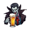 Vampire / Dracula / Bloodsucker / Halloween / Myth