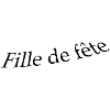 Fille de fête