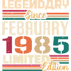 Febbraio 1985 Compleanno Presente Febbraio 1985
