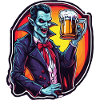 Vampire / Dracula / Bloodsucker / Halloween / Myth