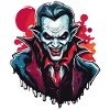 Vampire / Dracula / Bloodsucker / Halloween / Myth