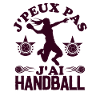 Joueuse de handball humour 2
