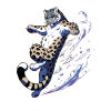 Snow Leopard Leopard White Leopard
