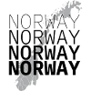 Norway four lettering