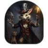 Magician Skeleton Abracadabra Rock