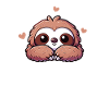 Kawaii Sloth Cute Pattern