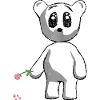 Teddy with Rose
