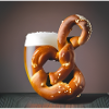 Pretzel Beer Mug