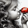 Respect Nature ... Ladybug Child