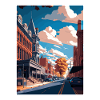 Lancaster County Pennsylvania Reiseposter