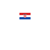 Dubrovnik, Croatie, Drapeau croate, Croatie