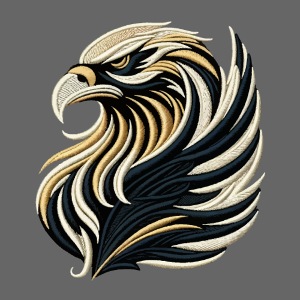 Majestic Embroidered Eagle Tee