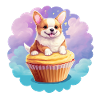 Cupcake-Corgi