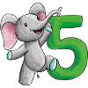 5th Birthday Elephant