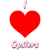 I Love Opsters T Shirt