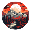 Midnight mountains