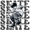 Skateboard Skater Skate Design