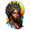 Afro Woman - Beauty