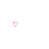 I Love Zander white transparent