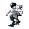 Skater Skate Skateboard Design