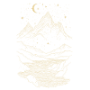 Golden peak