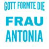 Antonia Name Design