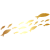 Golden Sardine Fish