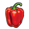 Peppers, red pepper, summer vegetables