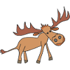 Funny deer