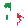 Roma Italien Rom Karta Regioner Italien