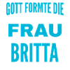 Britta Name Design