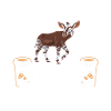 Funny zookeeper okapi lover