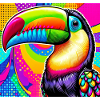 Toucan Pop Art