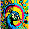 Peacock Pop Art