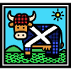 Scottish Highland Cow - Pop Art