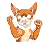 Chihuahua I Love Mom