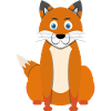 Cartoon fox