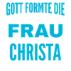 Conception du nom de Christa