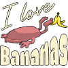 I love bananas