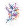 Kolibri Aquarelle Colibri