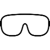 Goggles Ski Goggles Icon Outline