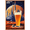 Martian Beer Poster